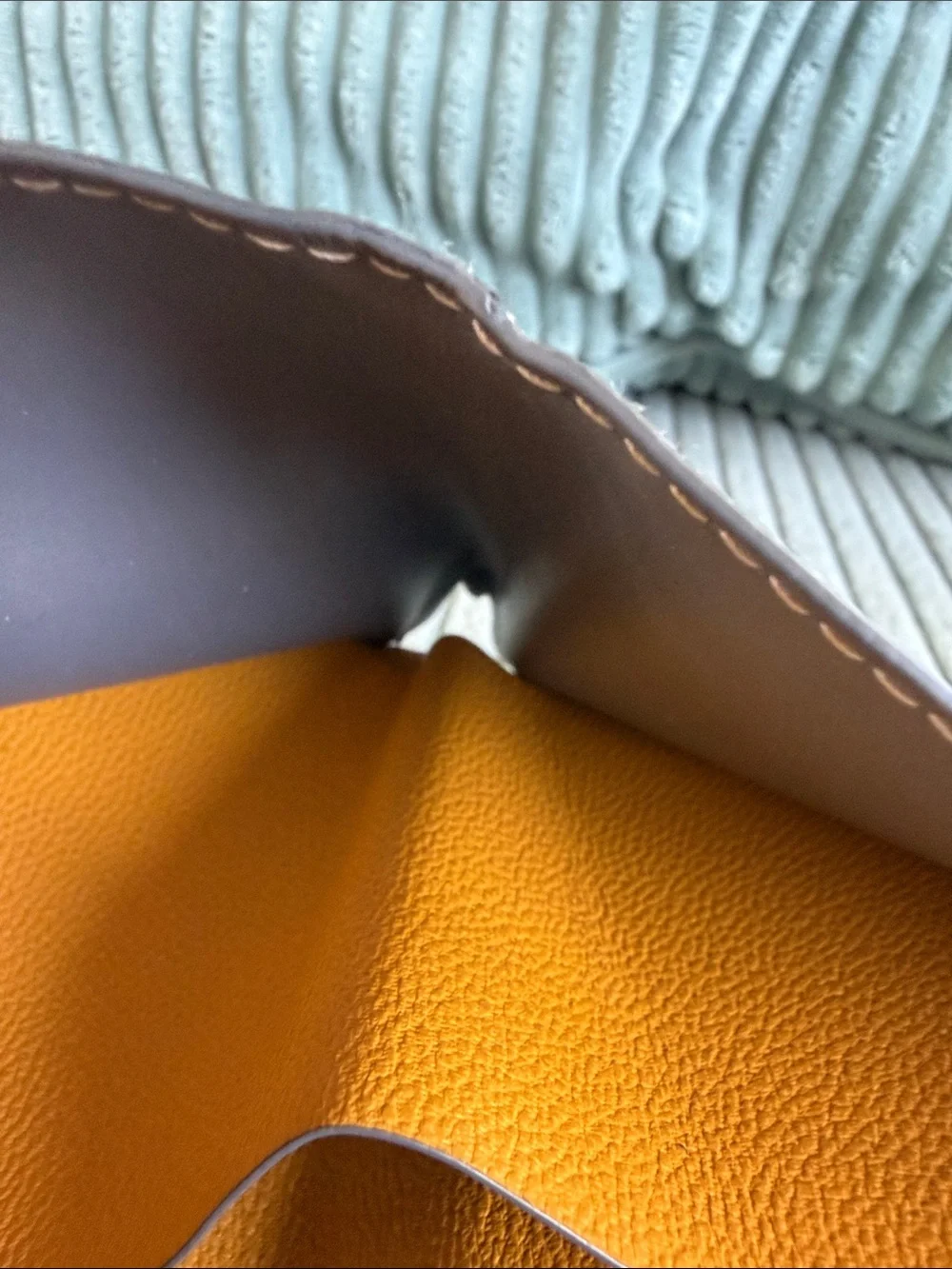 Goyard Gray Chevron Bifold Wallet